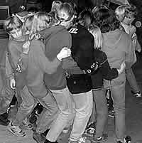 Richtig ran und gut verknoten