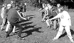 Outdoor - rennen, jagen, verfolgen, toben