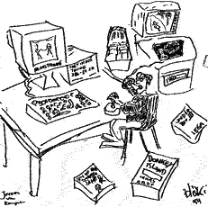 Allein zu Hause spielen ist nicht immer das Wahre.